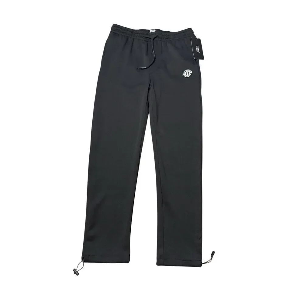 Triumph Tragedy Ripstop Mens Jogger Size Medium Black Drawstring Pants